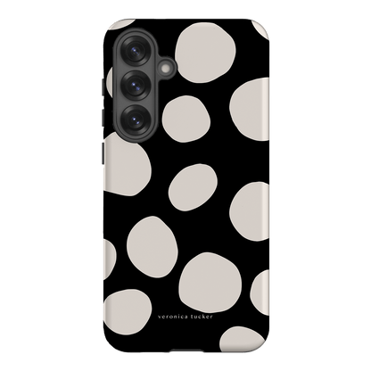 Pebbles Noir Printed Phone Cases Samsung Galaxy S25 Plus / Armoured by Veronica Tucker - The Dairy