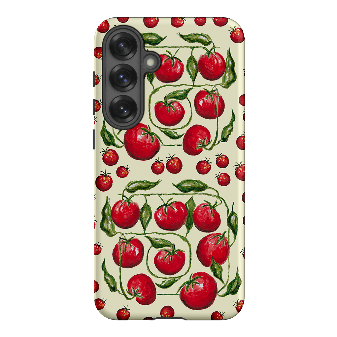 Red Tomatoes Printed Phone Cases Samsung Galaxy S25 Plus / Armoured by BG. Studio - The Dairy