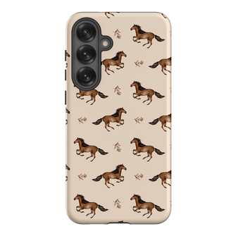 Running Horse Printed Phone Cases Samsung Galaxy S25 Plus / Armoured by Kasiags Art - The Dairy