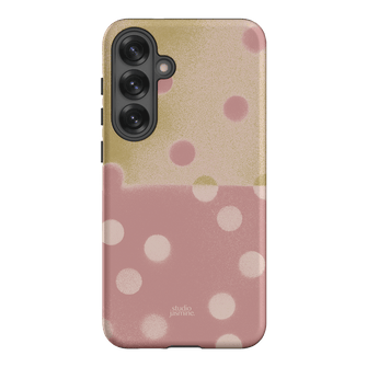 Strawberry Polka Dot Printed Phone Cases Samsung Galaxy S25 Plus / Armoured by Jasmine Dowling - The Dairy