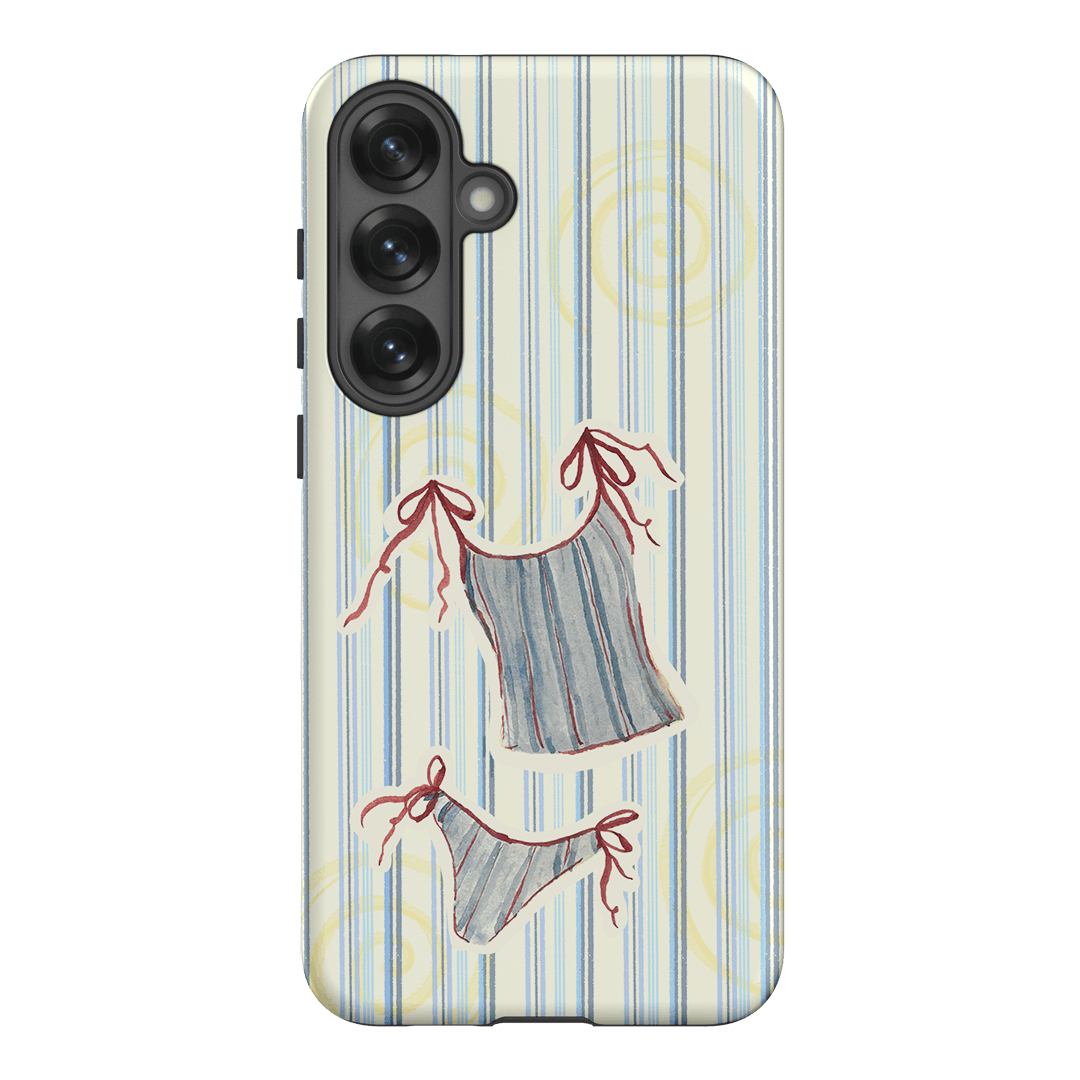 Stripe Tankini Printed Phone Cases Samsung Galaxy S25 Plus / Armoured by Kayla Carr - The Dairy