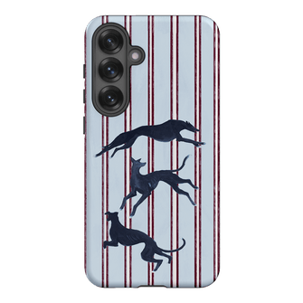 Stripey Hounds Printed Phone Cases Samsung Galaxy S25 Plus / Armoured by Lisa Hu - The Dairy