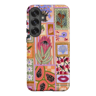Summer Postcards Printed Phone Cases Samsung Galaxy S25 Plus / Armoured by Amy Gibbs - The Dairy
