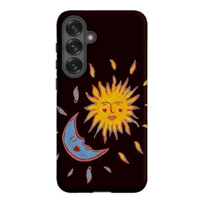 Sun & Moon Plum Printed Phone Cases Samsung Galaxy S25 Plus / Armoured by BG. Studio - The Dairy