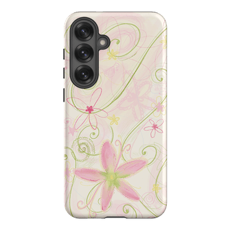 Swirl Pink Printed Phone Cases Samsung Galaxy S25 Plus / Armoured by Kayla Carr - The Dairy
