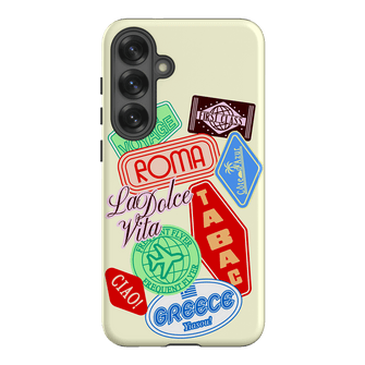 Well Travelled Printed Phone Cases Samsung Galaxy S25 Plus / Armoured by The Dairy - The Dairy