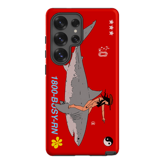 1800-Busy Rn in Red Printed Phone Cases Samsung Galaxy S25 Ultra / Armoured by Easty Beasty - The Dairy