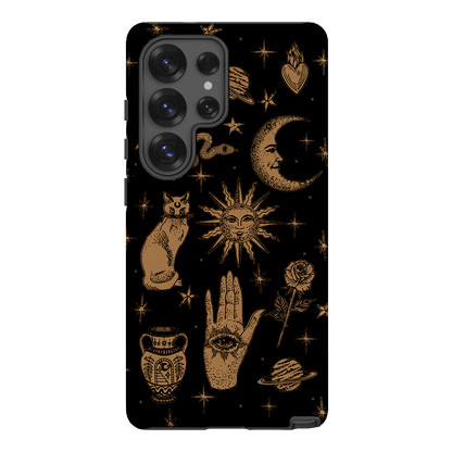 Astro Flash Noir Printed Phone Cases Samsung Galaxy S25 Ultra / Armoured by Veronica Tucker - The Dairy