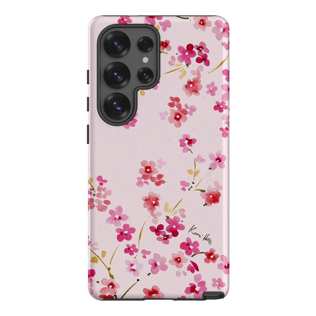 Cherry Blossom Printed Phone Cases Samsung Galaxy S25 Ultra / Armoured by Kerrie Hess - The Dairy