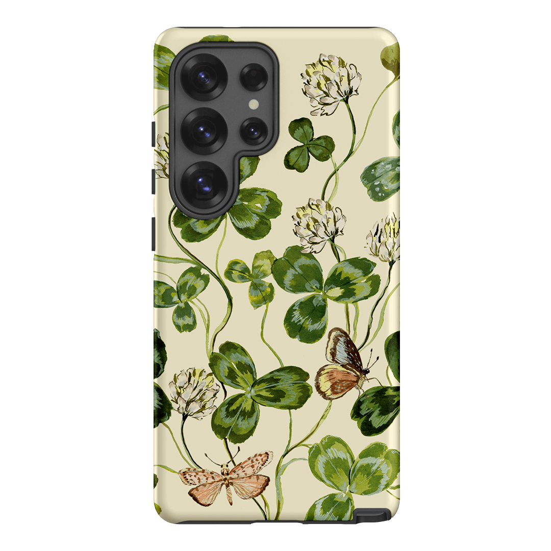 Clover & Butterflies Printed Phone Cases Samsung Galaxy S25 Ultra / Armoured by Ellie Mae - The Dairy