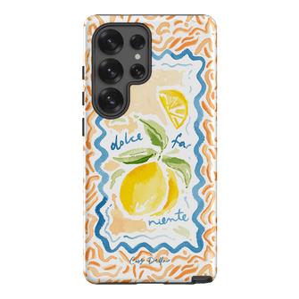 Dolce Far Niente Printed Phone Cases Samsung Galaxy S25 Ultra / Armoured by Cass Deller - The Dairy