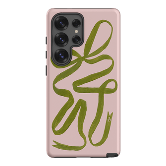 Garden Ribbon Printed Phone Cases Samsung Galaxy S25 Ultra / Armoured by Jasmine Dowling - The Dairy