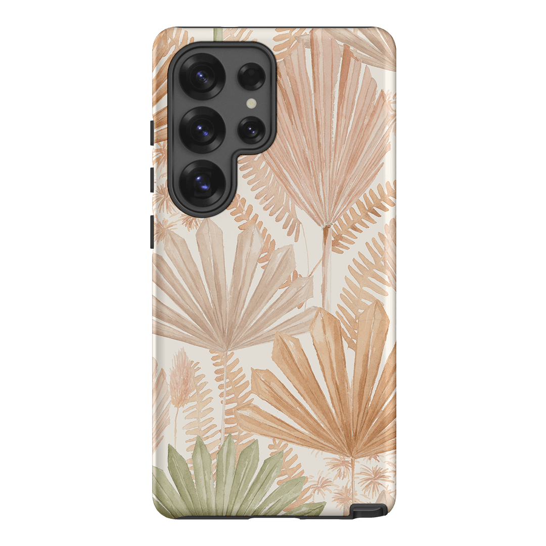 Golden Palm Printed Phone Cases Samsung Galaxy S25 Ultra / Armoured by Cass Deller - The Dairy