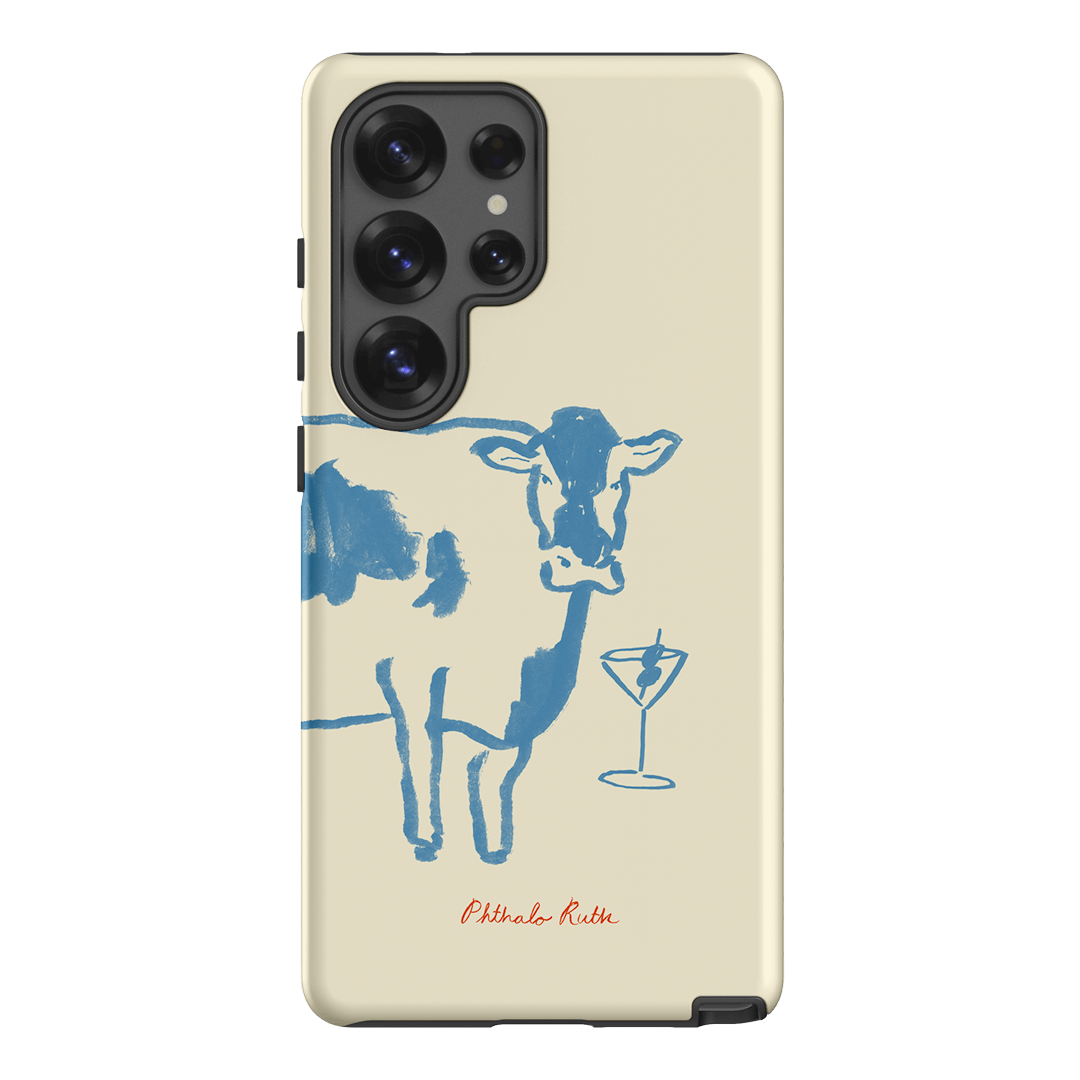 Mootini Blue Printed Phone Cases by Phthalo Ruth - The Dairy