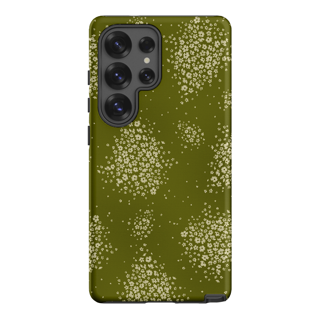 Olive Bloom Printed Phone Cases Samsung Galaxy S25 Ultra / Armoured by Veronica Tucker - The Dairy