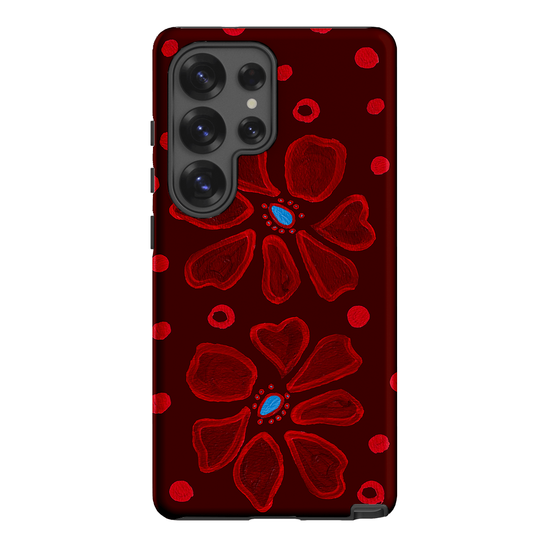 Painted Petal Rouge Printed Phone Cases Samsung Galaxy S25 Ultra / Armoured by BG. Studio - The Dairy
