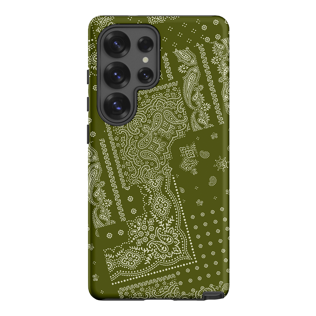 Paisley Fern Printed Phone Cases Samsung Galaxy S25 Ultra / Armoured by The Dairy - The Dairy