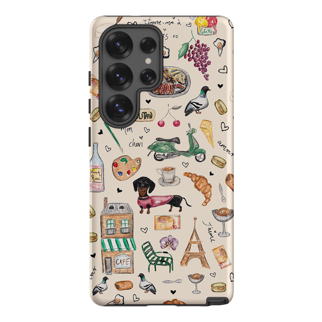 Parisian Daydream Printed Phone Cases Samsung Galaxy S25 Ultra / Armoured by BG. Studio - The Dairy