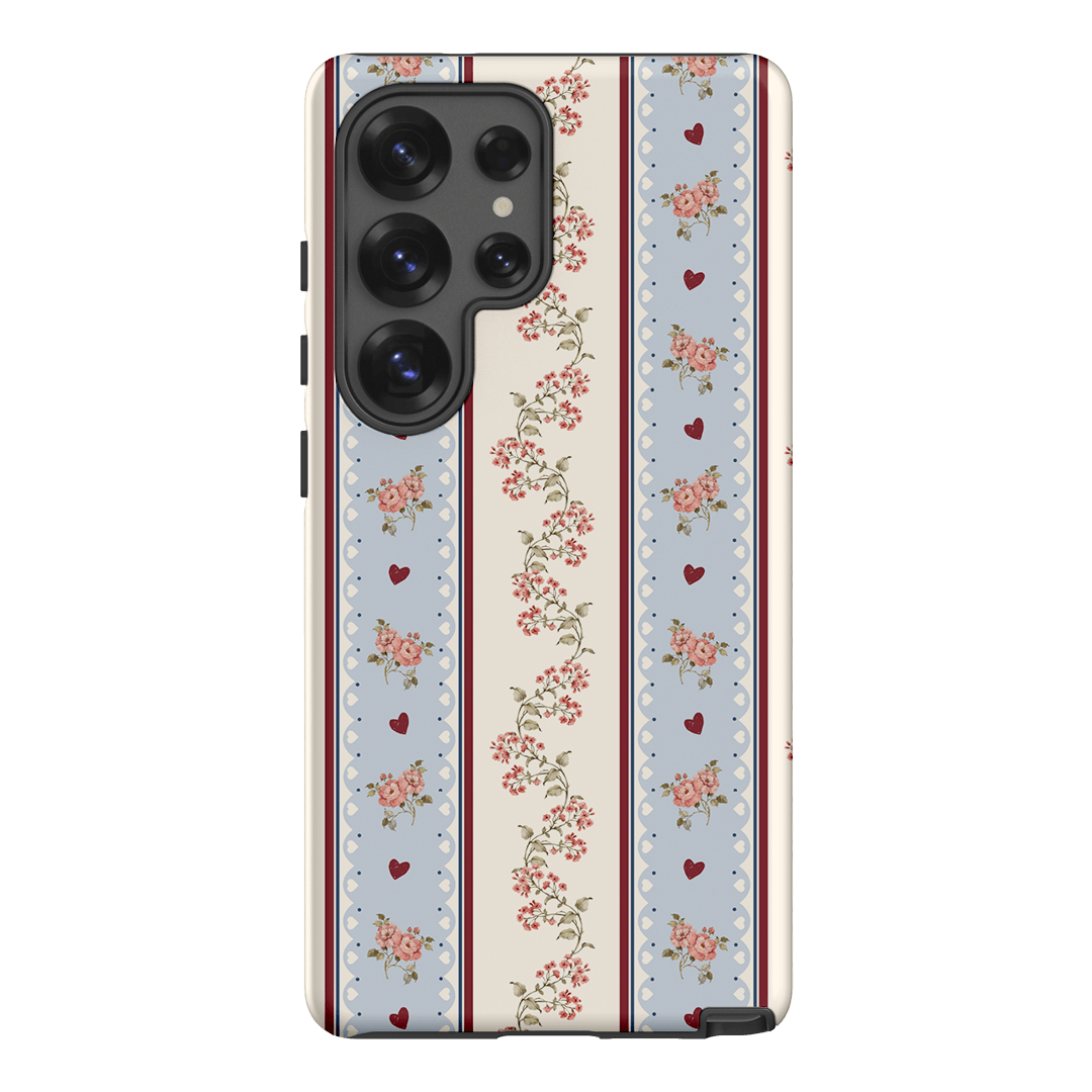 Pastel Stripe Printed Phone Cases Samsung Galaxy S25 Ultra / Armoured by Kasiags Art - The Dairy