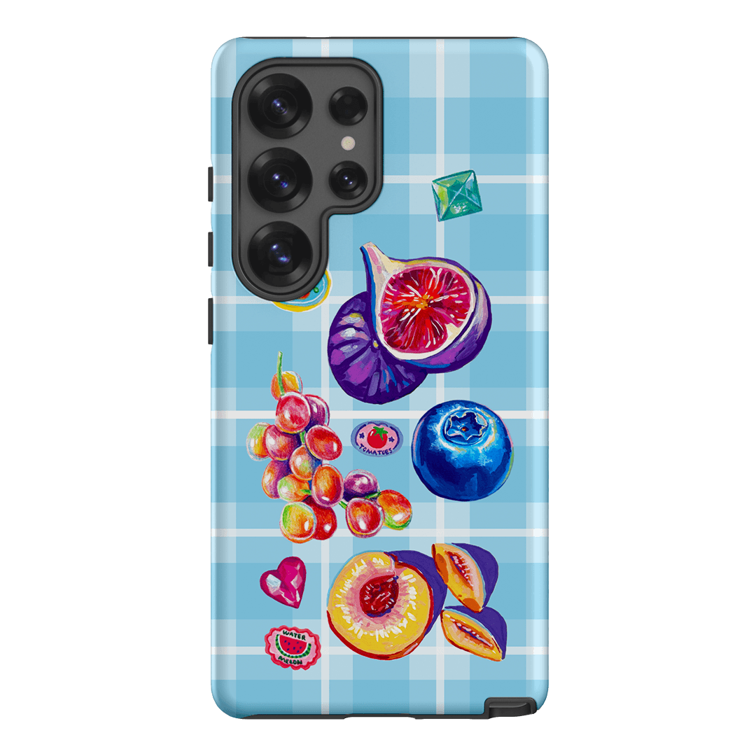 Plaid Picnic Printed Phone Cases Samsung Galaxy S25 Ultra / Armoured by Femke Studio - The Dairy