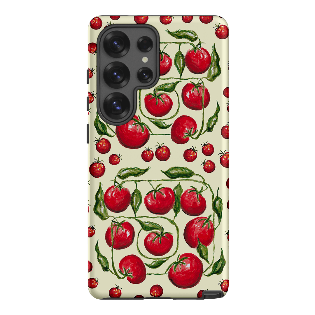 Red Tomatoes Printed Phone Cases Samsung Galaxy S25 Ultra / Armoured by BG. Studio - The Dairy