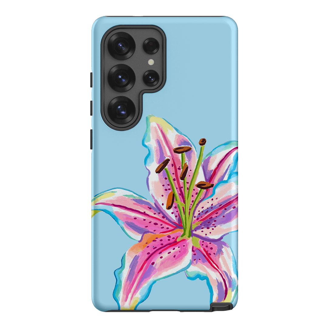 Sky Lily Printed Phone Cases Samsung Galaxy S25 Ultra / Armoured by Femke Studio - The Dairy