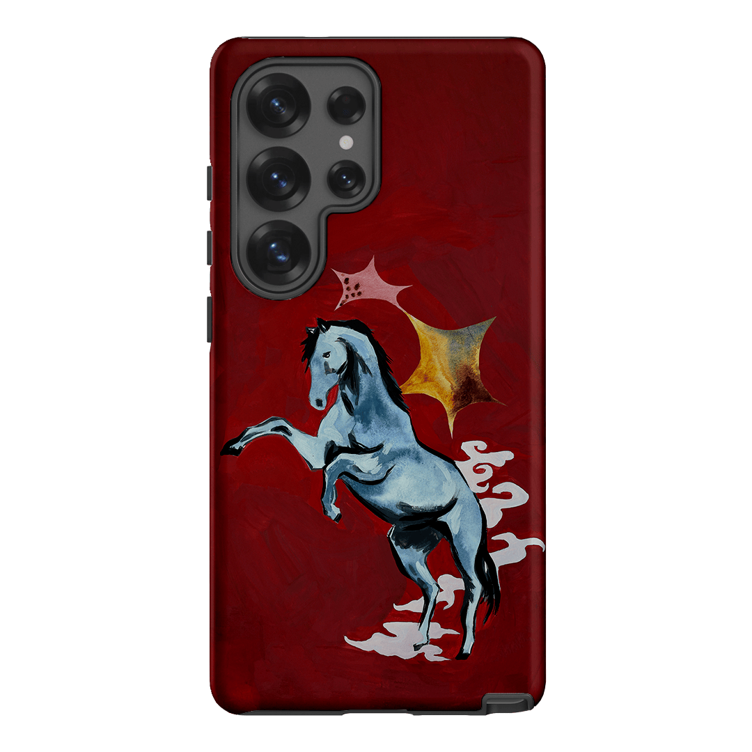 Year Of The Horse Printed Phone Cases Samsung Galaxy S25 Ultra / Armoured by Lisa Hu - The Dairy
