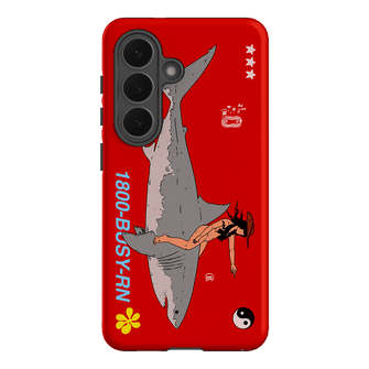 1800-Busy Rn in Red Printed Phone Cases Samsung Galaxy S26 / Armoured by Easty Beasty - The Dairy