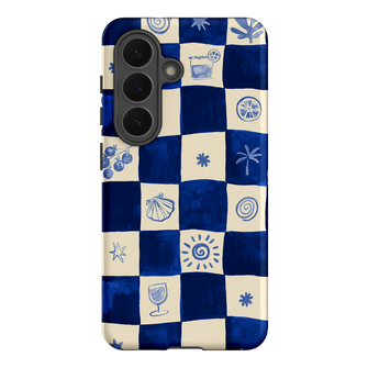 Afternoon Mezze Azure Printed Phone Cases Samsung Galaxy S26 / Armoured by Charlie Taylor - The Dairy