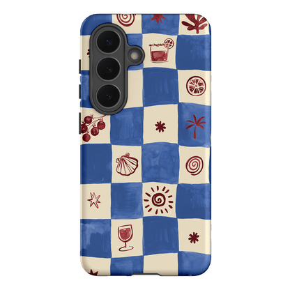 Afternoon Mezze Cornflower Printed Phone Cases Samsung Galaxy S26 / Armoured by Charlie Taylor - The Dairy