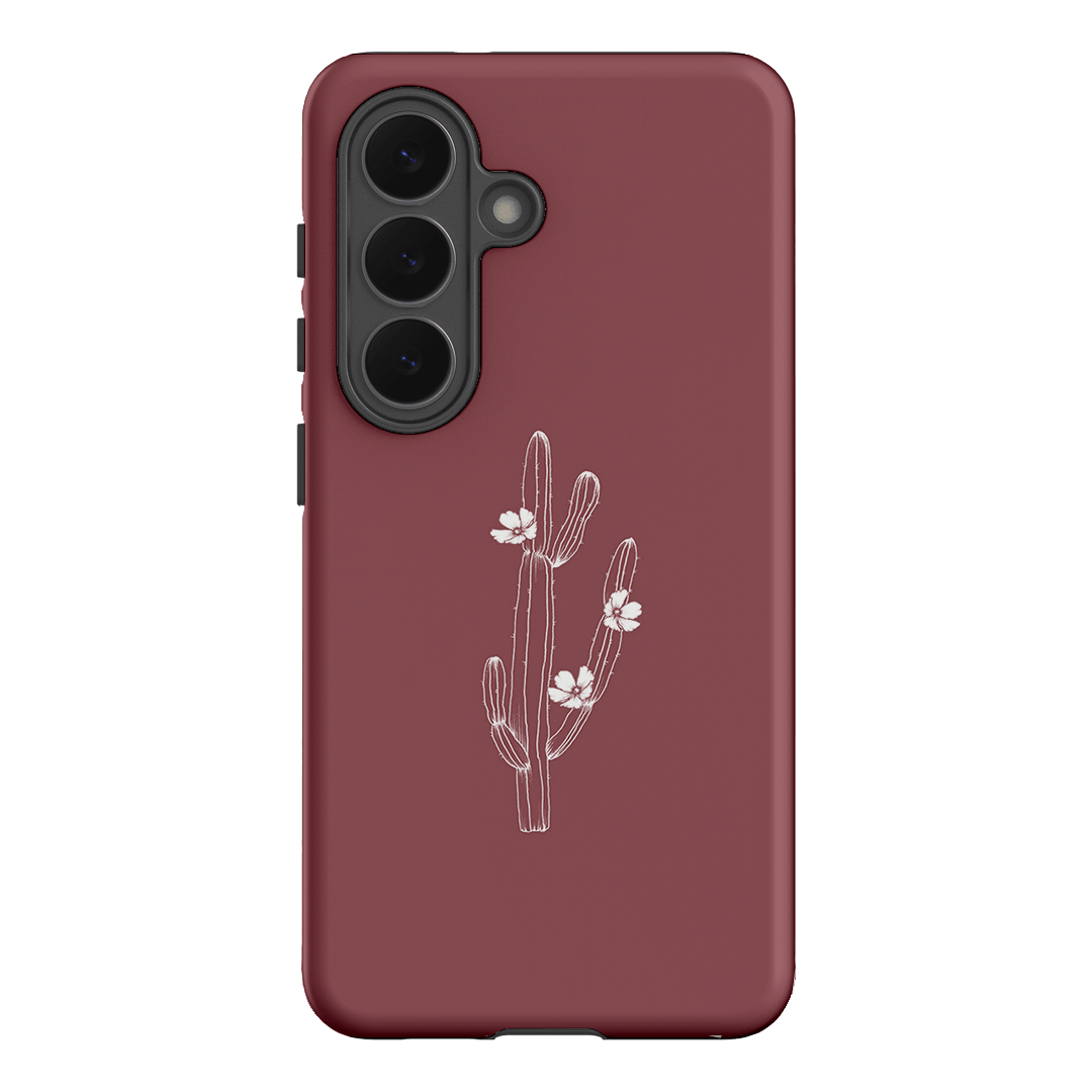 Cactus Flower Printed Phone Cases Samsung Galaxy S26 / Armoured by Typoflora - The Dairy