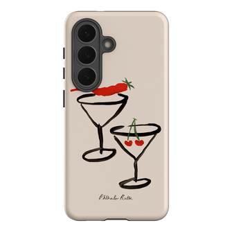 Chili Cherry Printed Phone Cases Samsung Galaxy S26 / Armoured by Phthalo Ruth - The Dairy