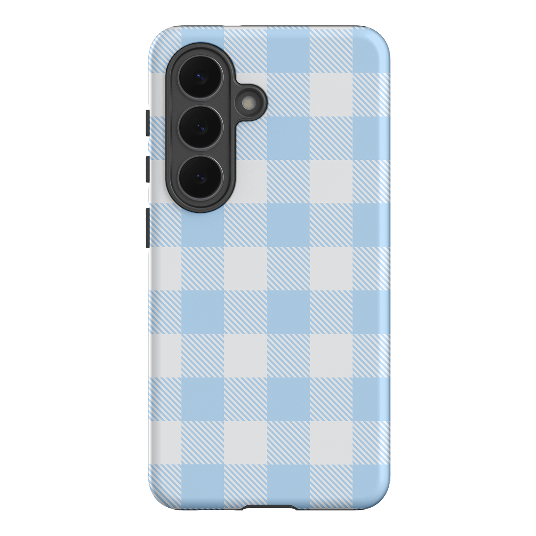 Cloud Plaid Printed Phone Cases Samsung Galaxy S26 / Armoured by The Dairy - The Dairy