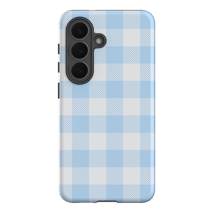 Cloud Plaid Printed Phone Cases Samsung Galaxy S26 / Armoured by The Dairy - The Dairy