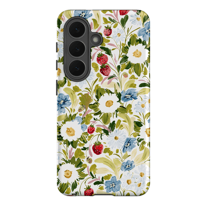 Garden Strawberries Printed Phone Cases Samsung Galaxy S26 / Armoured by Ellie Mae - The Dairy