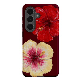 Hibiscus Flower Printed Phone Cases Samsung Galaxy S26 / Armoured by BG. Studio - The Dairy