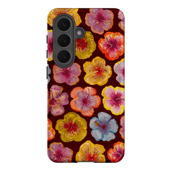 Hibiscus Holiday Rouge Printed Phone Cases Samsung Galaxy S26 / Armoured by BG. Studio - The Dairy