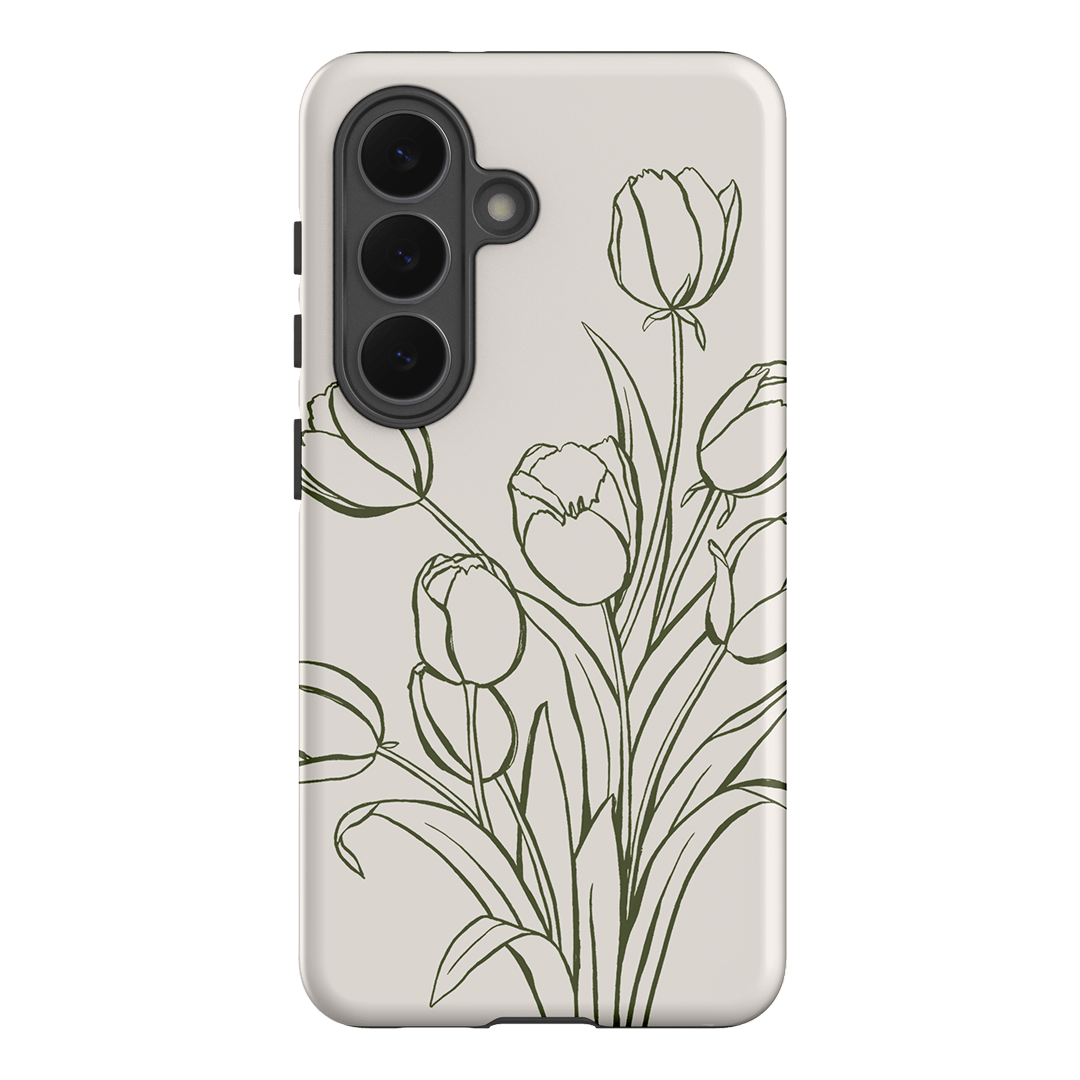 Inked Tulips Printed Phone Cases Samsung Galaxy S26 / Armoured by Typoflora - The Dairy