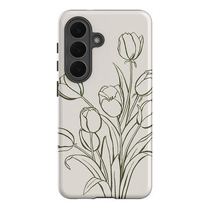 Inked Tulips Printed Phone Cases Samsung Galaxy S26 / Armoured by Typoflora - The Dairy