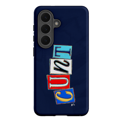 Lil Cnts Blue Printed Phone Cases Samsung Galaxy S26 / Armoured by Margarbs Art - The Dairy