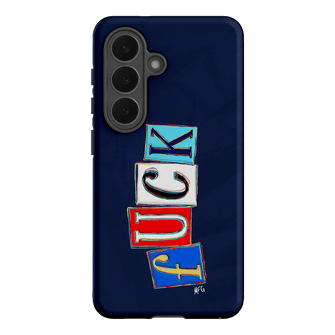 Lil Fcks Blue Printed Phone Cases Samsung Galaxy S26 / Armoured by Margarbs Art - The Dairy