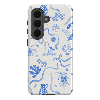 Mediterranean Wave Printed Phone Cases Samsung Galaxy S26 / Armoured by Charlie Taylor - The Dairy