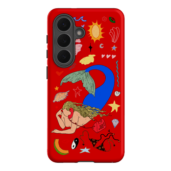 Mermaid Salad Scarlet Printed Phone Cases Samsung Galaxy S26 / Armoured by Easty Beasty - The Dairy
