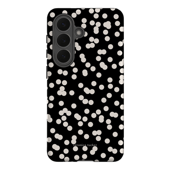 Mini Confetti Noir Printed Phone Cases Samsung Galaxy S26 / Armoured by Veronica Tucker - The Dairy