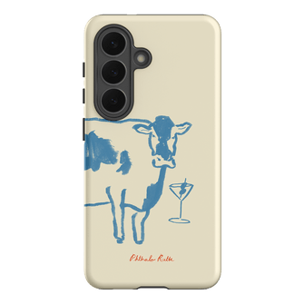 Mootini Blue Printed Phone Cases Samsung Galaxy S26 / Armoured by Phthalo Ruth - The Dairy