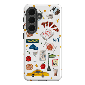 NYC White Printed Phone Cases Samsung Galaxy S26 / Armoured by BG. Studio - The Dairy