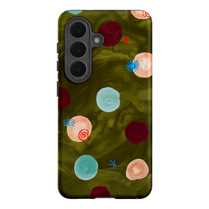 Olive Spot Printed Phone Cases Samsung Galaxy S26 / Armoured by Charlie Taylor - The Dairy