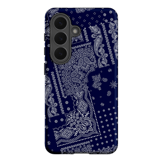 Paisley Indigo Printed Phone Cases Samsung Galaxy S26 / Armoured by The Dairy - The Dairy
