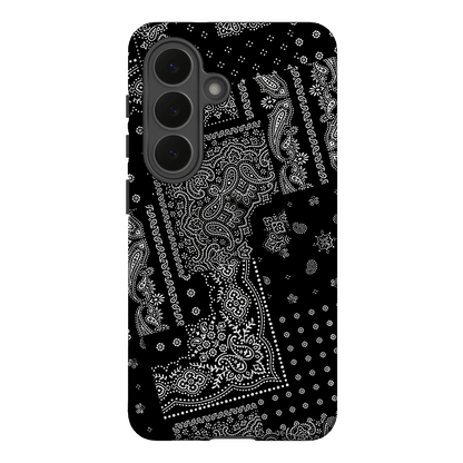 Paisley Noir Printed Phone Cases Samsung Galaxy S26 / Armoured by The Dairy - The Dairy