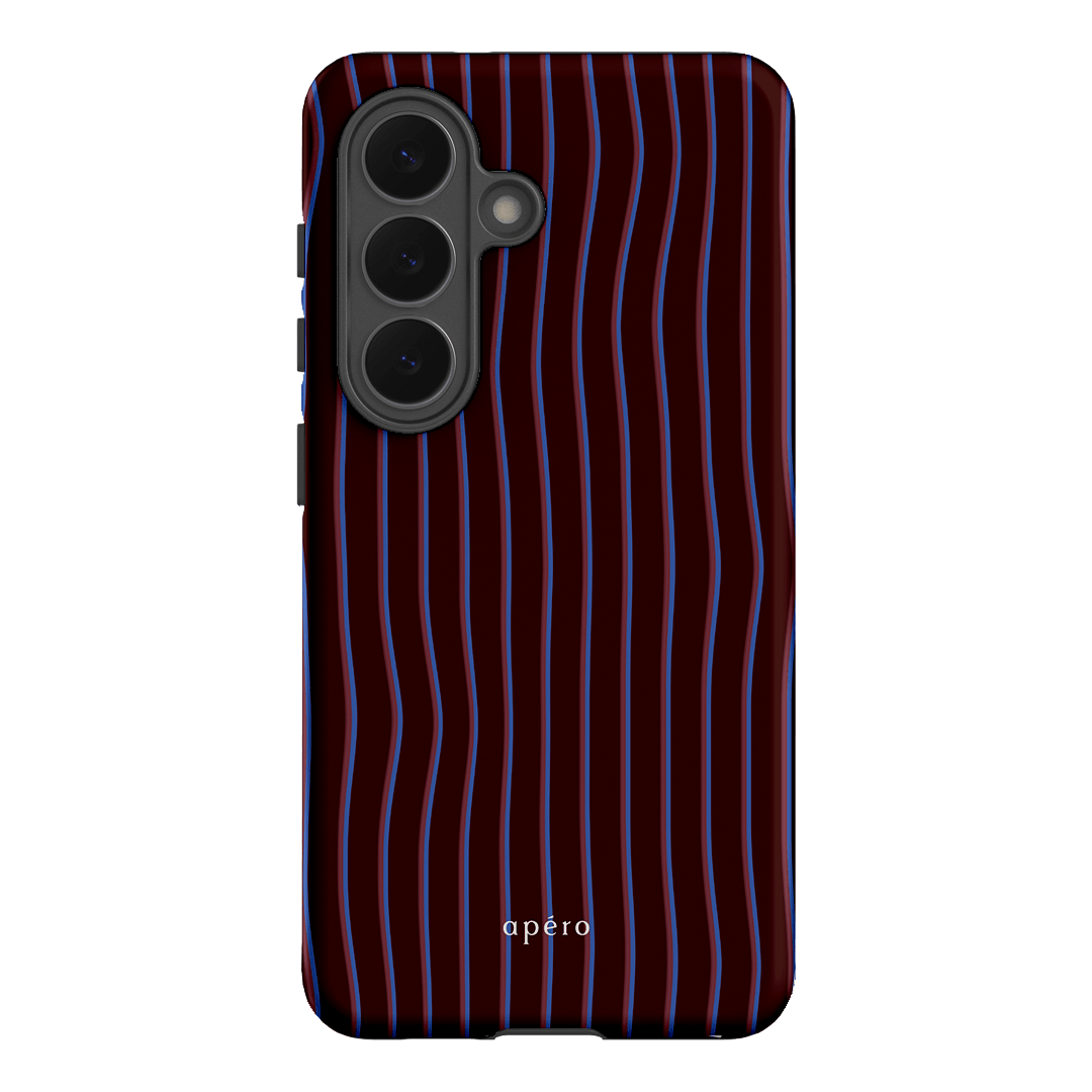 Panama Burgundy Printed Phone Cases Samsung Galaxy S26 / Armoured by Apero - The Dairy